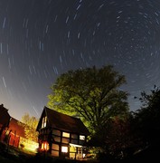 Startrails at farmho