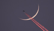 Moon and airliner co