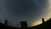 Startrails at the Hu